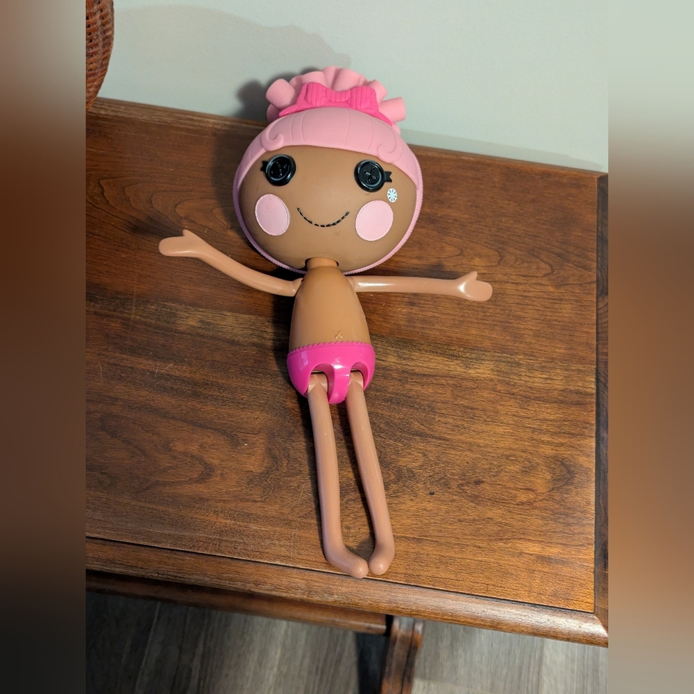 Lalaloopsy Doll Swirly Figure Eight 13" Ice Skating. No Clothes.